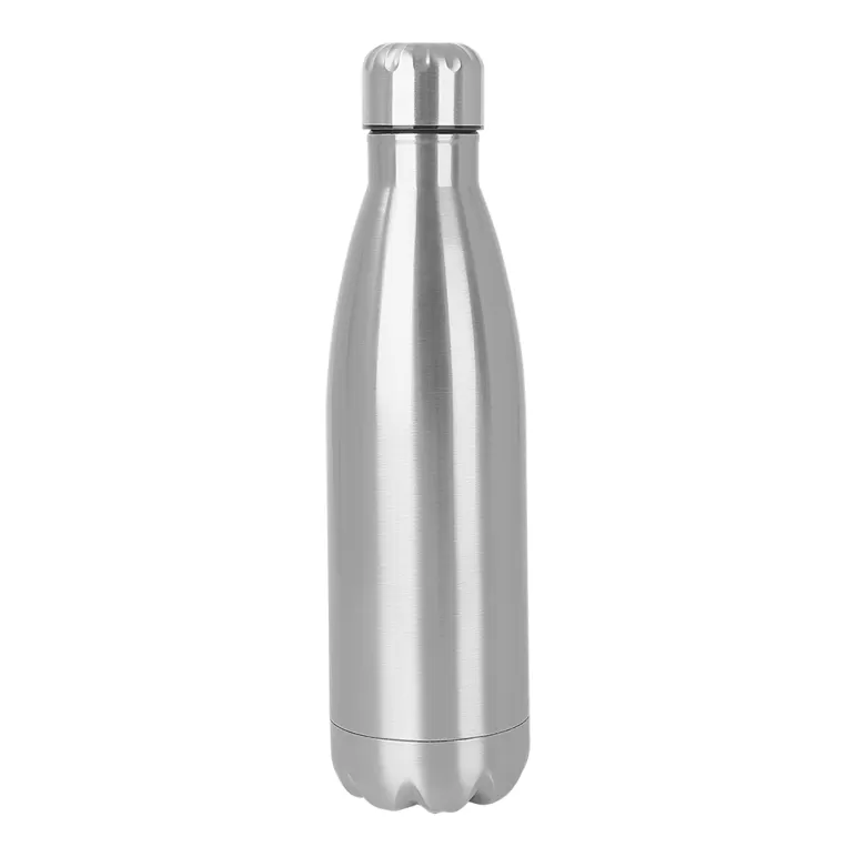 Ergonomik Kullanışlı Çelik Termos 500 Ml - Metalik Gümüş
