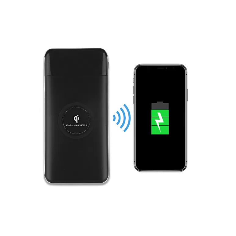 Kablosuz Şarj Cihazı - 10.000 mAh siyah