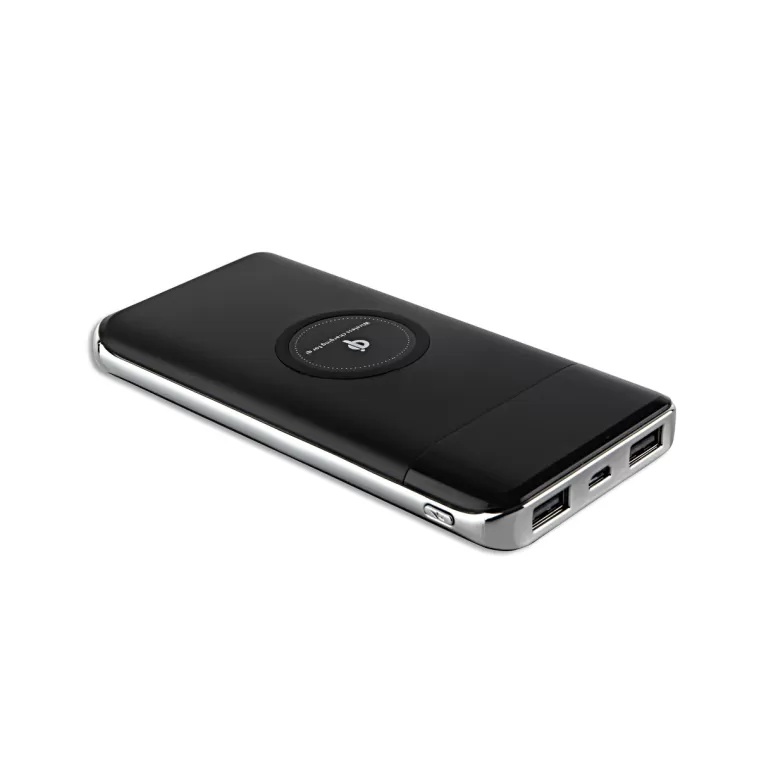 Kablosuz Şarj Cihazı - 10.000 mAh siyah