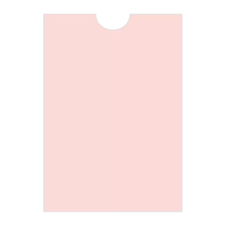 Açık Pembe Davetiye Zarfı