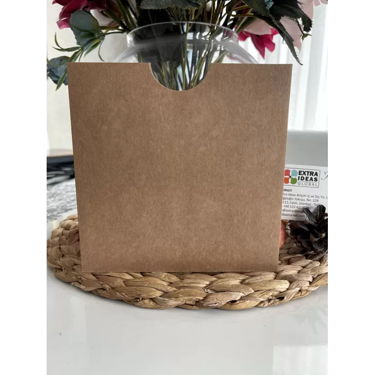 16x16 Kraft Zarf