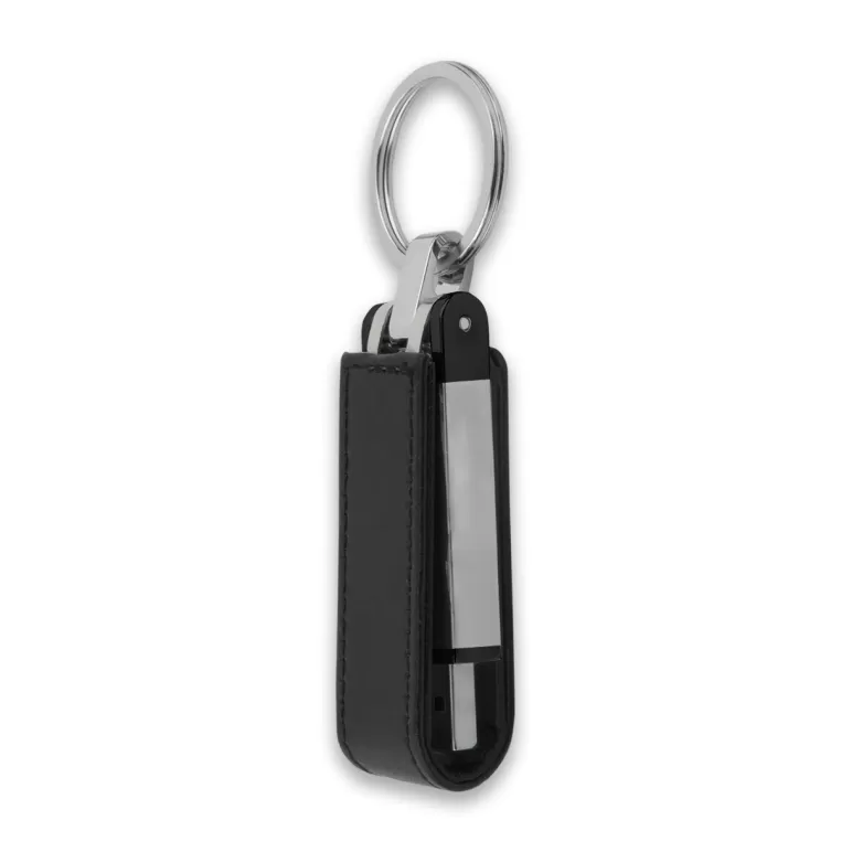 Deri Anahtarlıklı Ergonomik Yapılı 32 Gb USB Bellek