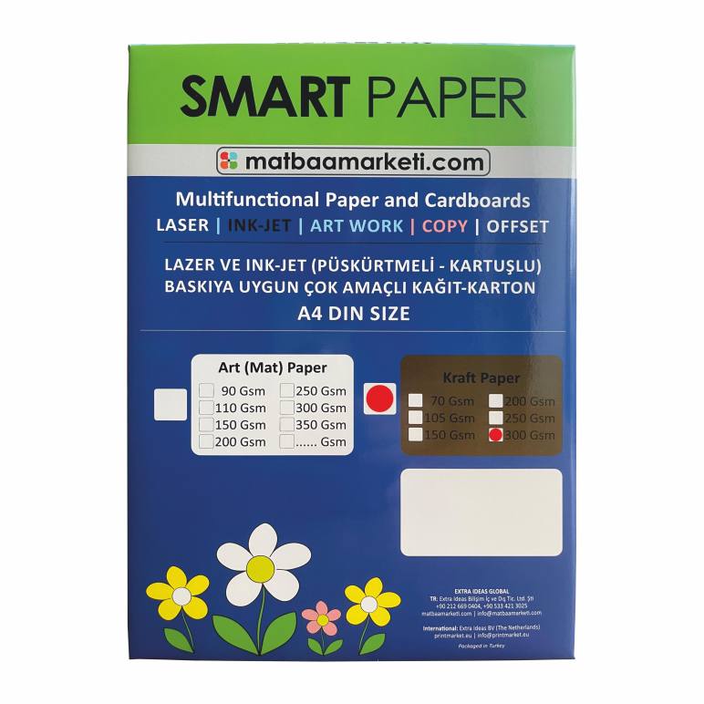 Kraft Kağıt A4 300 Gr