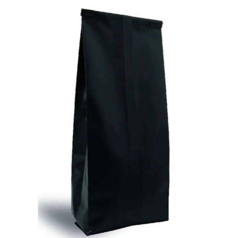 Mat Siyah Aluminyum Yan Körüklü Torba 10x34x6 Cm